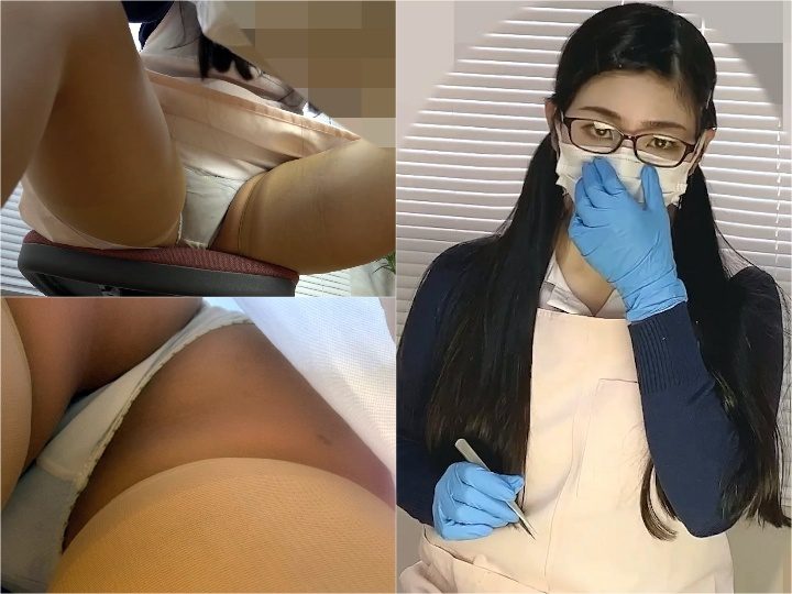 haisya5 【歯医者内盗撮】【超美人歯科助手施術中パンもろ】【ア○ルぽりぽり食い込みローアングル】