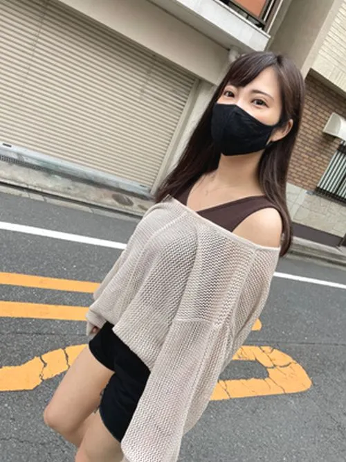 【インスタ系美脚女子】ギャルファッションの美少女 中出し２回戦収録