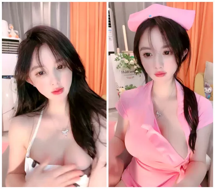 超絶美女！本日の配信は小 nurse 役。衣を脱ぎ、巨乳美脚が飛び出す！膣を開かせ、指で弄び、おもちゃペニスが交じり混じる激しいライブ配信