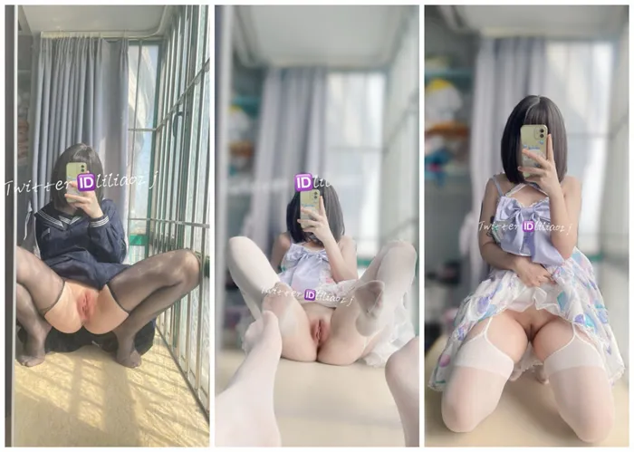 ツイッター美女のプライベートライブ映像 優雅でエロティックな雰囲気の放尿シーンを直観的に