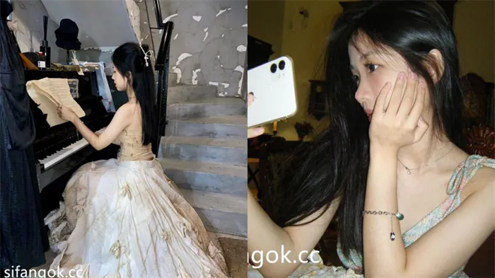 音楽学校の優雅な美少女が恋人とアパートで露顔の性感的な自己撮影を披露【ライブ配信限定】