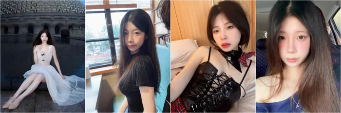 『极品清纯女友！』かわいいお姫様姿でご自慢、黒丝の魅力を存分に披露！