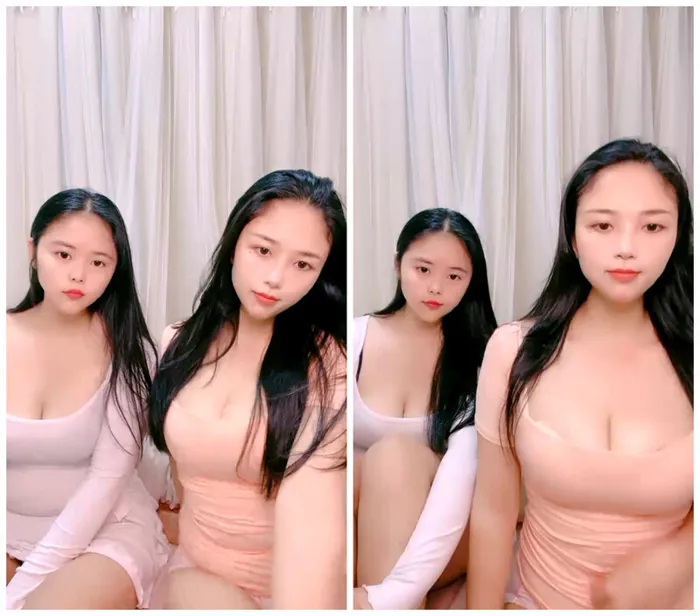 品のある美人！双子の姿がそっくりすぎる！本格的な動画ライブ配信で