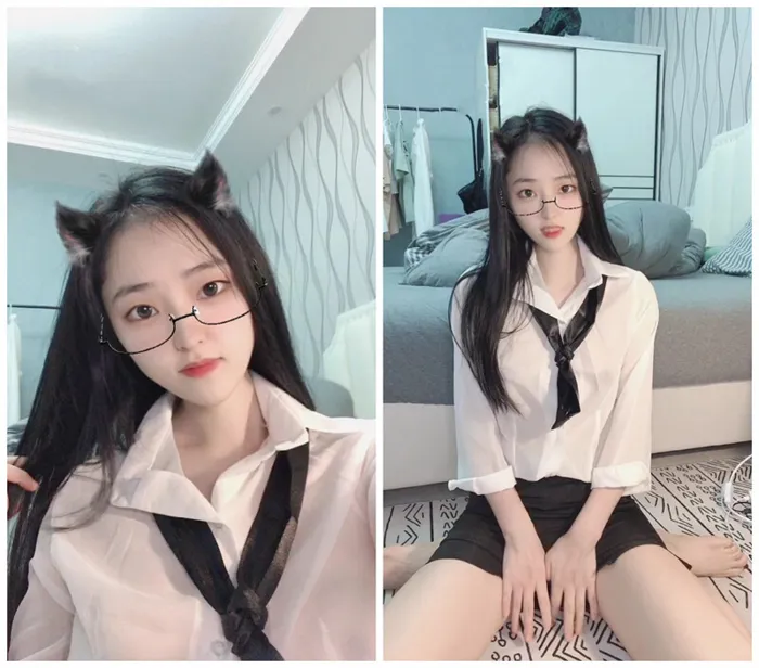 萌え系の若手美女が実際のライブ配信で自慰行為に及ぶ、道具によるヌク点描写動画【日本語字幕付】