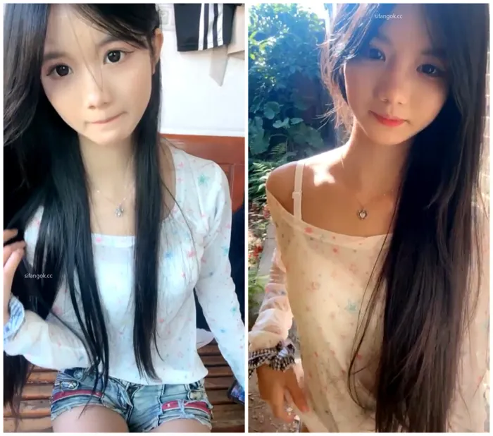 18歳の田舎の美女が野外で隣町の古臭いおじさんと交流、積極的で魅力的[ライブ配信]