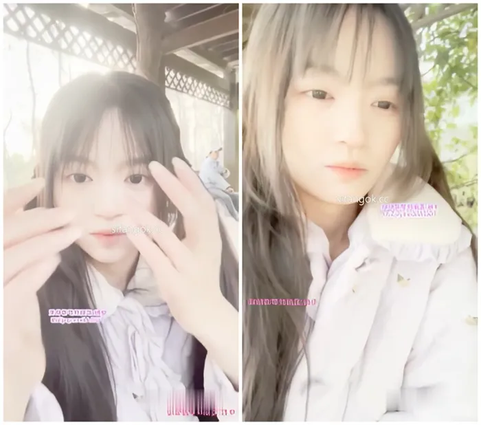 初めての顔出し、純粋な美少女【崽崽】プライベートで完全仕様のライブ配信動画