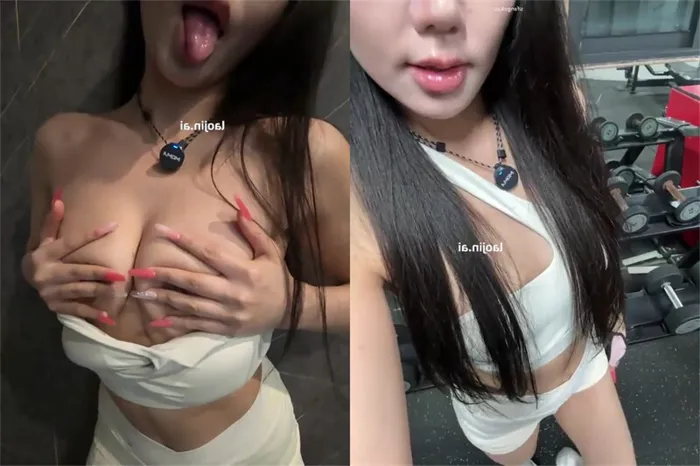 ジムの美女がプライベートな瞬間を共有｜ウェブカメラによるリアルタイム配信
