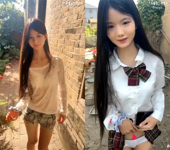 田舎の飼い女が生放送で見せた可愛らしい履き心地の良い下着はどんな反応だった？（2）