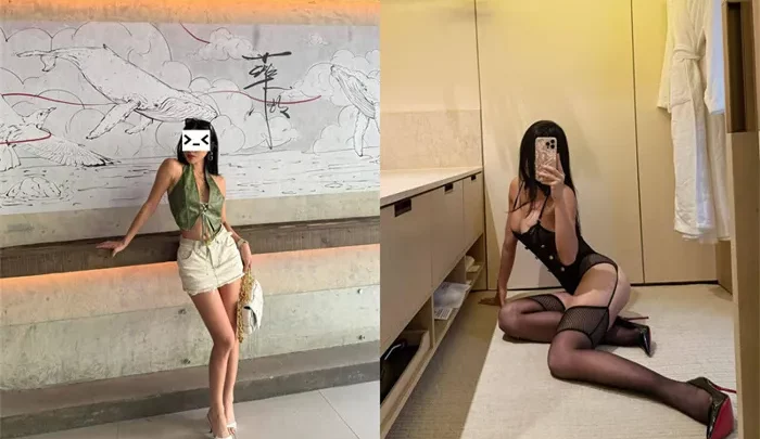 S級泄密！お姐様が火紅のエロティックドレスでコスパを披露　細身腰から黄金比例の美形に!