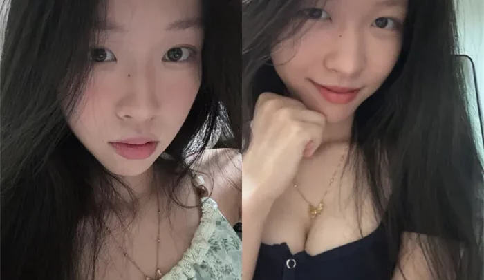 【S級衝撃】超高美貌の女子大学生、肌が美しすぎる！反差感爆発の可愛いとセクシーな魅力