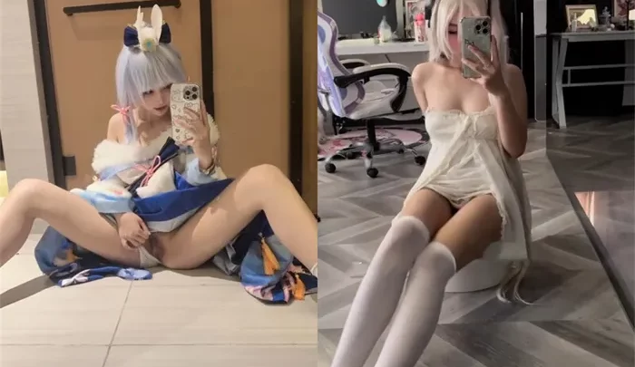 最新TikTok秘密の内幕を暴露！八文字巨乳eスポーツ少女【兎十一点】の激辣COSplay配信特集 のスクリーンショット 1