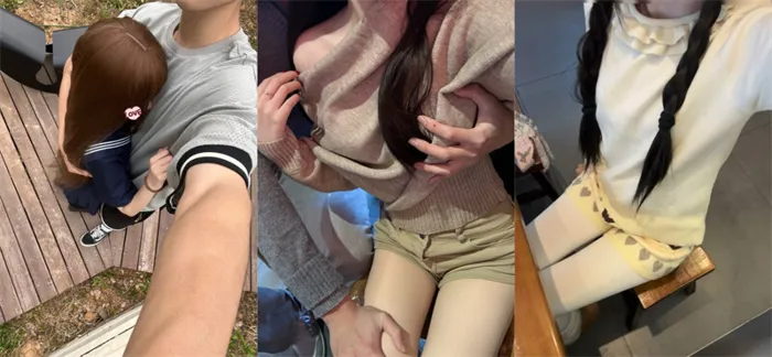 『泡芙卷卷』美女カップルが恥ずかしい日常！パパにからかわれて地下 garage も怖いほど、尻を叩くシーンは反響が強烈